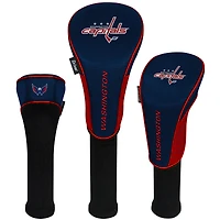 WinCraft Washington Capitals Three-Pack Golf Club Headcover Set