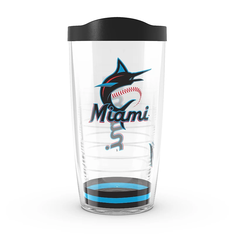Tervis Miami Marlins 16oz. Arctic Classic Travel Tumbler