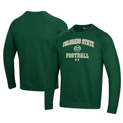 Men's Under Armour Colorado State Rams Football All Day Fleece Pullover Sweatshirt