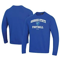 Men's Under Armour Georgia State Panthers Football All Day Fleece Pullover Sweatshirt