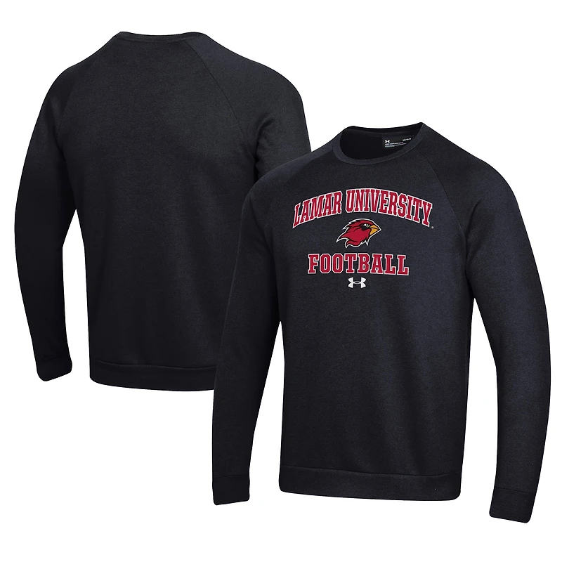 Men's Under Armour Lamar Cardinals Football All Day Fleece Pullover Sweatshirt