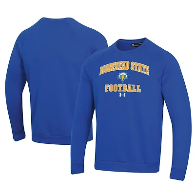 Men's Under Armour Morehead State Eagles Football All Day Fleece Pullover Sweatshirt