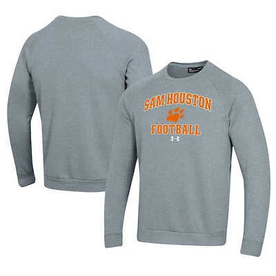 Men's Under Armour Sam Houston State Bearkats Football All Day Fleece Pullover Sweatshirt