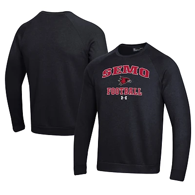 Men's Under Armour SEMO Redhawks Football All Day Fleece Pullover Sweatshirt