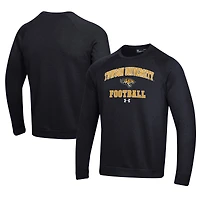 Men's Under Armour Towson Tigers Football All Day Fleece Pullover Sweatshirt