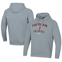 Men's Under Armour  Gray Fordham Rams Football All Day Fleece Pullover Hoodie