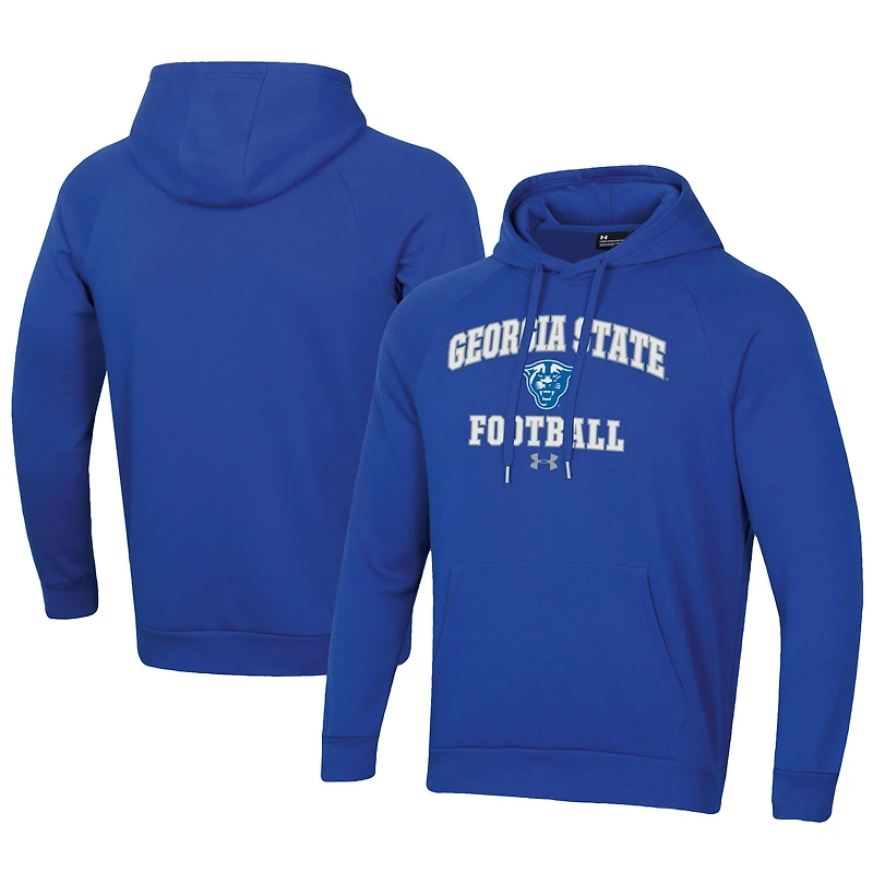 Men's Under Armour Georgia State Panthers Football All Day Fleece Pullover Hoodie