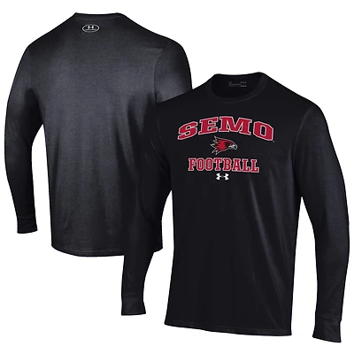 Men's Under Armour Southeast Missouri State Redhawks Football Performance Long Sleeve T-Shirt