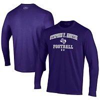Men's Under Armour Stephen F Austin Lumberjacks Football Performance Long Sleeve T-Shirt