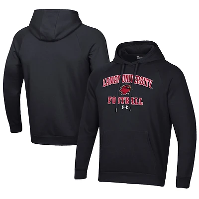 Men's Under Armour Lamar Cardinals Football All Day Fleece Pullover Hoodie