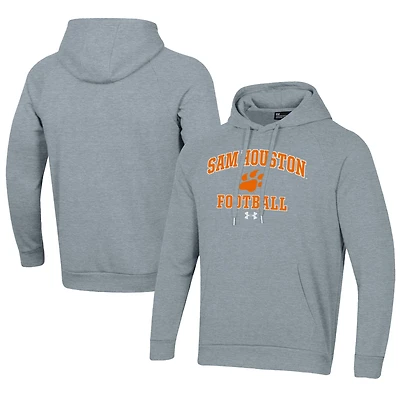 Men's Under Armour Sam Houston State Bearkats Football All Day Fleece Pullover Hoodie