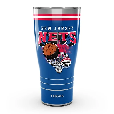 Tervis New Jersey Nets 30oz. DuraPrint™️ Vintage Stainless Steel Travel Tumbler