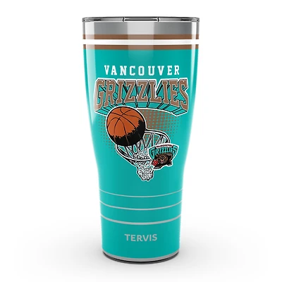 Tervis Vancouver Grizzlies 30oz. DuraPrint™️ Vintage Stainless Steel Travel Tumbler