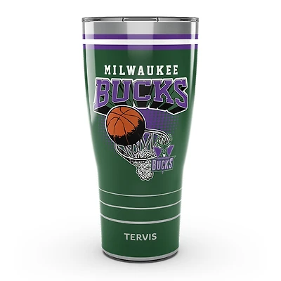 Tervis Milwaukee Bucks 30oz. DuraPrint™️ Vintage Stainless Steel Travel Tumbler