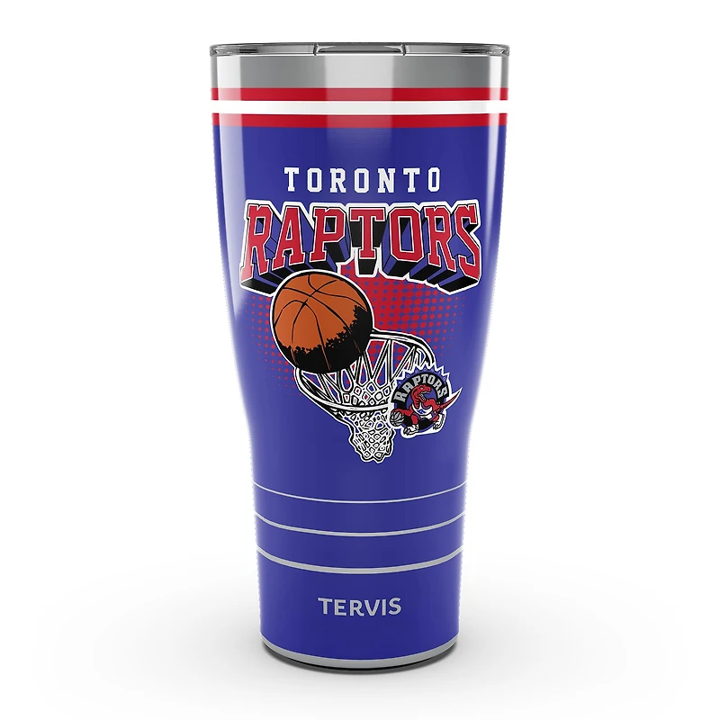 Tervis Toronto Raptors 30oz. DuraPrint™️ Vintage Stainless Steel Travel Tumbler