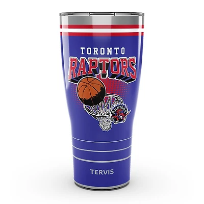 Tervis Toronto Raptors 30oz. DuraPrint™️ Vintage Stainless Steel Travel Tumbler