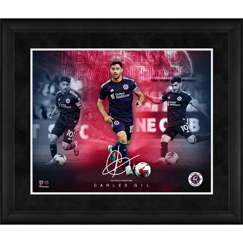 Carles Gil New England Revolution Framed 16" x 20" Stars of the Game Collage