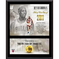 Dennis Rodman Chicago Bulls 12" x 15" Hardwood Classic Sublimated Player Plaque