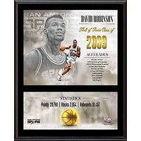 David Robinson San Antonio Spurs 12" x 15" Hardwood Classic Sublimated Player Plaque