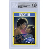 Talia Shire Autographed 2016 Topps Rocky III 40th Anniversary Factory Set #114 Beckett Fanatics Witnessed Authenticated Card