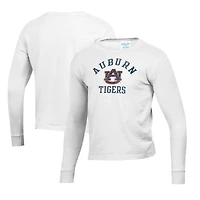 Youth  White Auburn Tigers Mascot Comfort Wash Long Sleeve T-Shirt
