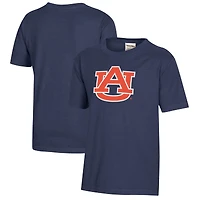 Youth  Heather Navy Auburn Tigers Logo Comfort Wash T-Shirt