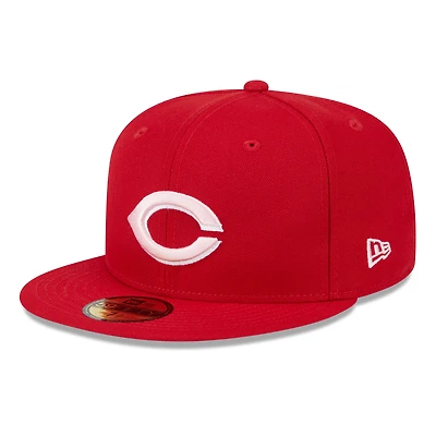 Men's New Era Red Cincinnati Reds 2024 Mother's Day On-Field 59FIFTY Fitted Hat