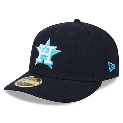 Men's New Era Navy Houston Astros 2024 Father's Day Low Profile 59FIFTY Fitted Hat