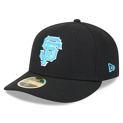 Men's New Era Black San Francisco Giants 2024 Father's Day Low Profile 59FIFTY Fitted Hat