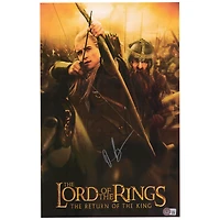 Orlando Bloom The Lord of the Rings: The Fellowship of the Ring Autographed 12" x 18" Movie Poster