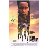 Don Cheadle Hotel Rwanda Autographed 11" x 17" Movie Poster
