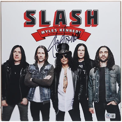 Slash Autographed Slash and The Conspirators Album Cover - BAS
