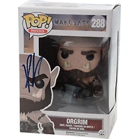 Robert Kazinsky Warcraft Autographed #288 Orgrim Funko Pop! - JSA