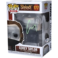 Corey Taylor Slipknot Autographed #177 Funko Pop! Signed in Light