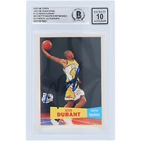 Kevin Durant Seattle SuperSonics Autographed 2007-08 Topps Series 1 1957-58 Variation #112 Beckett Fanatics Witnessed Authenticated 10 Rookie Card