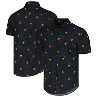 Unisex RSVLTS Black Halloween Lil Mikey Button-Down Shirt