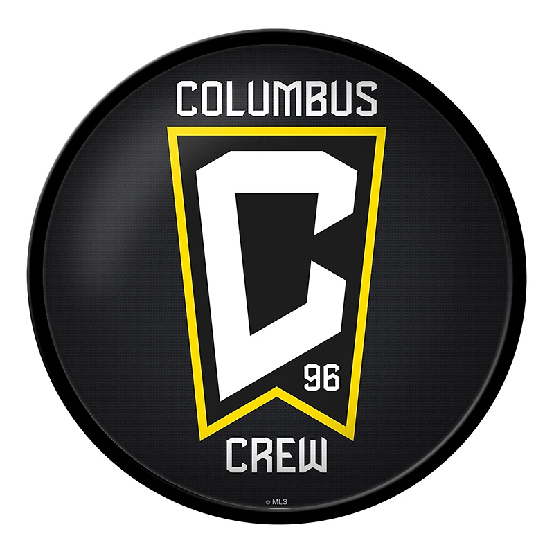 Columbus Crew 17.5" Modern Disc Wall Sign
