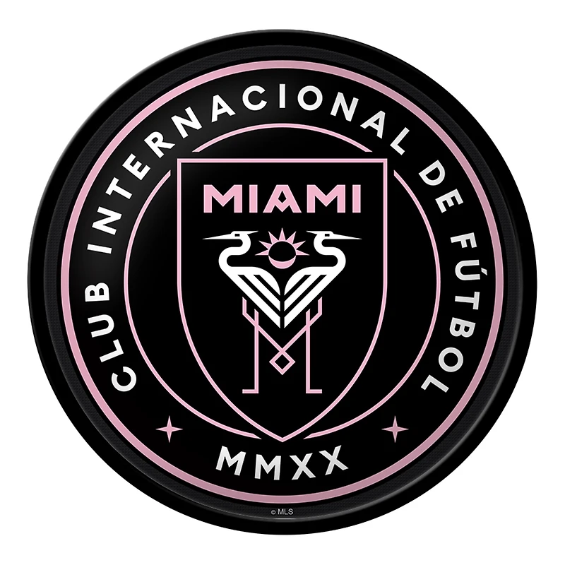 Inter Miami CF 17.5" Modern Disc Wall Sign