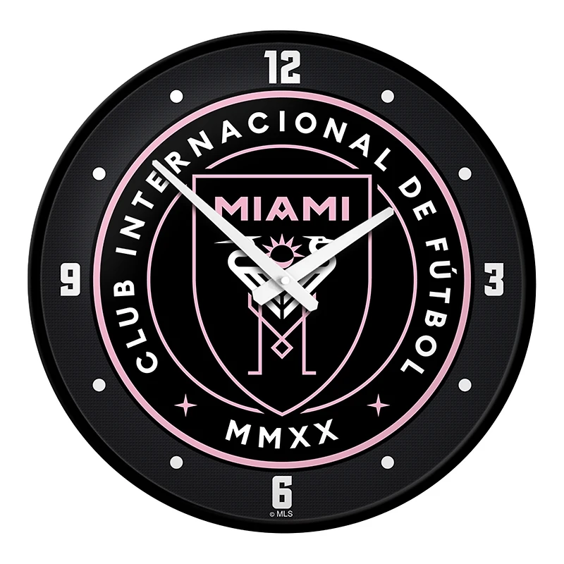 Inter Miami CF 17.5" Modern Disc Wall Clock