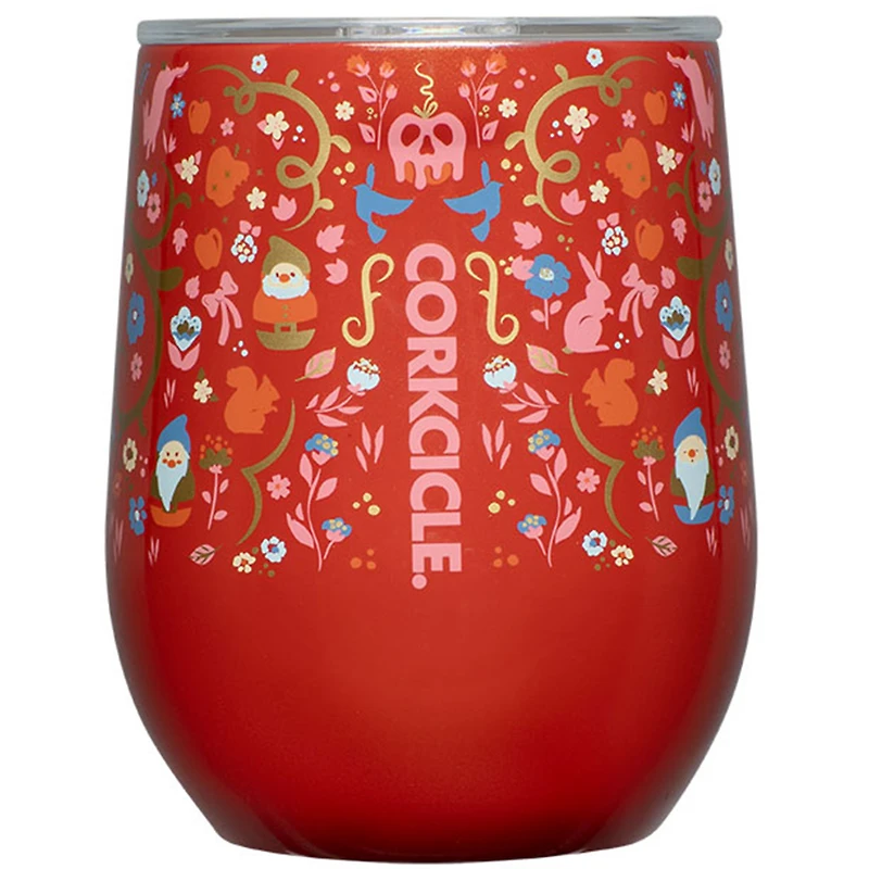Corkcicle Snow White Disney Princess 12oz. Stemless Wine Glass