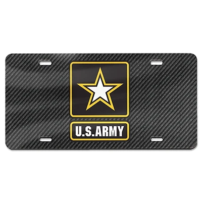 WinCraft Army Specialty Laser Cut Acrylic License Plate