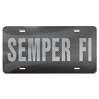 WinCraft  Marines Specialty Laser Cut Acrylic License Plate