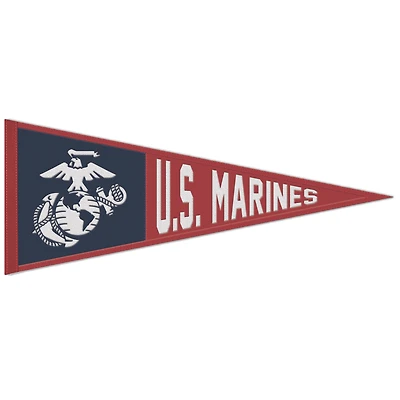 WinCraft  Marines 13" x 32" Wool Pennant