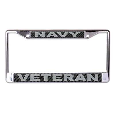 WinCraft  Navy S/L Metal License Plate Frame