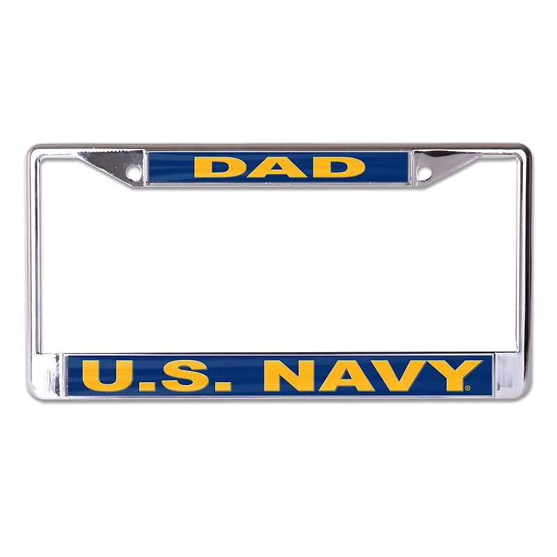 WinCraft Navy S/L Metal License Plate Frame