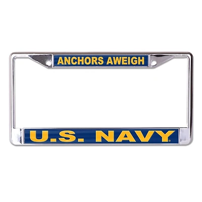 WinCraft Navy S/L Metal License Plate Frame