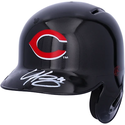 Hunter Greene Cincinnati Reds Autographed Alternate Chrome Rawlings Mini Batting Helmet - Fanatics Exclusive