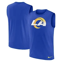 Men's Nike Royal Los Angeles Rams Blitz Legend Dri-FIT Muscle Tank Top