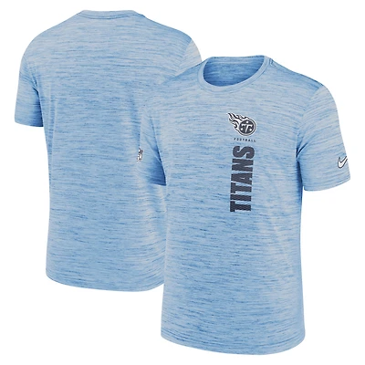Men's Nike Light Blue Tennessee Titans Sideline Velocity Dri-FIT T-Shirt