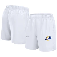 Men's Nike White Los Angeles Rams Blitz Victory Dri-FIT Shorts